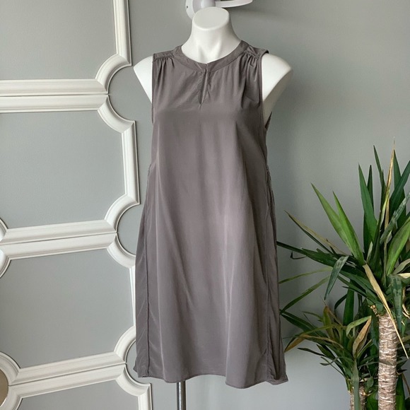 Calypso St. Barth Silk Fringe Trim Shift Dress Size Small - Picture 1 of 11